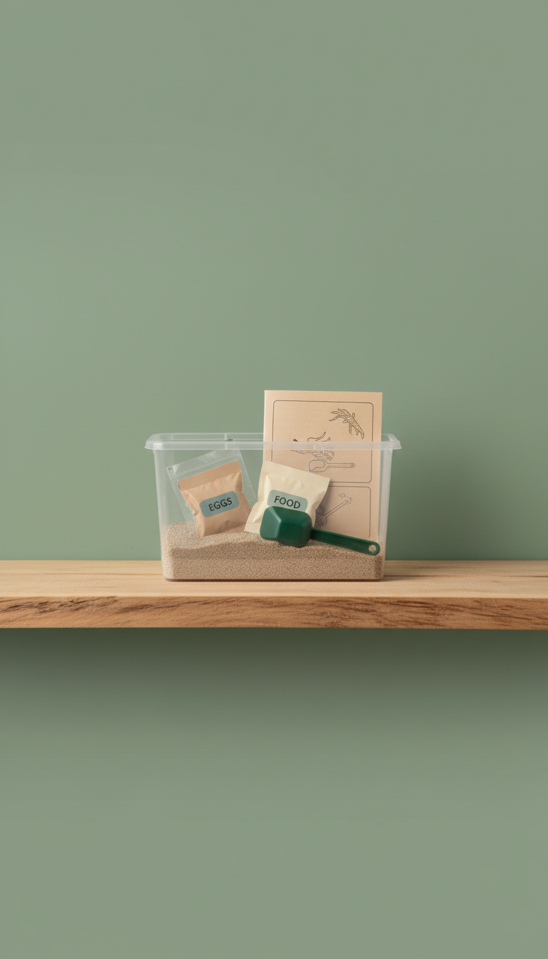 Triops Starterset mit Eiern und Anleitung