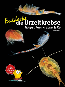 Kindersachbuch " Entdecke die Urzeitkrebse "