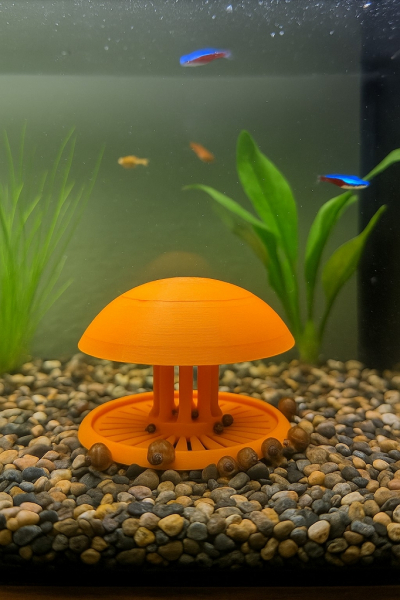 Aquarium Schneckenfalle